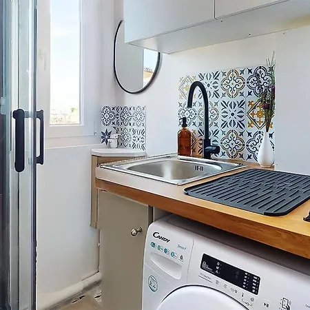 Apartment Twin 1 & 2 - Studio-metro Paris Disneyland-wifi-rer A *