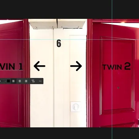 Twin 1 & 2 - Studio-metro Paris Disneyland-wifi-rer A *